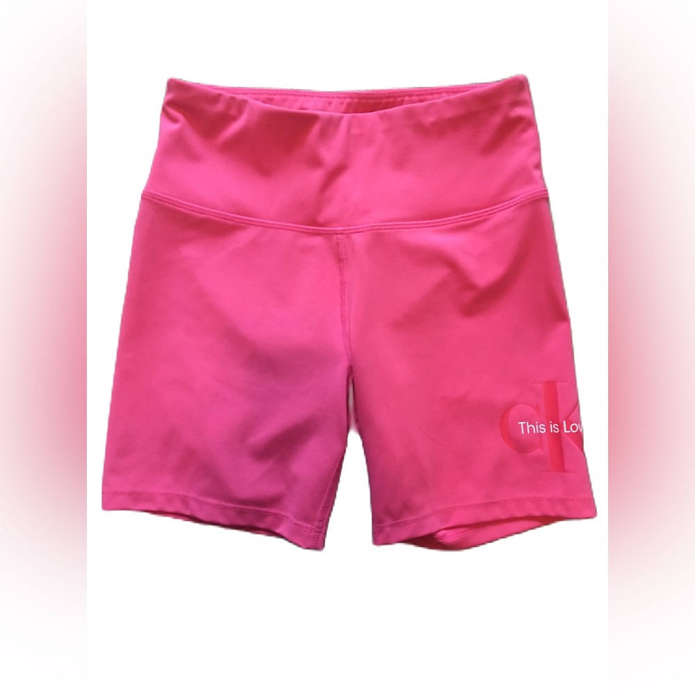 Calvin Klein Jeans Pink Bike Shorts NWOT
